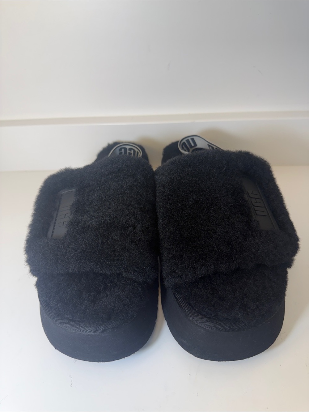 UGG Women’s Black Disco Slide - Size 10